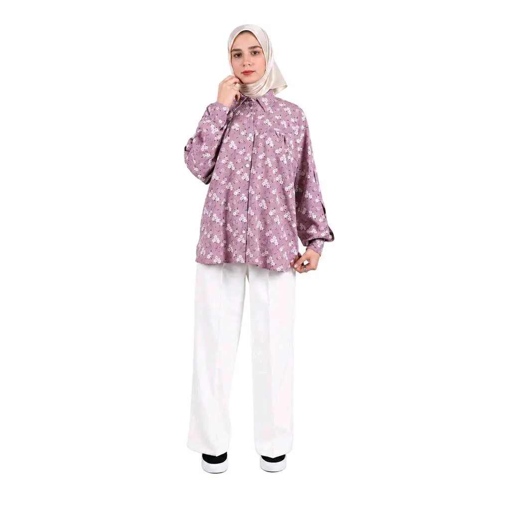 شومیز گل دار دخترانه کد ۳۷۷۲