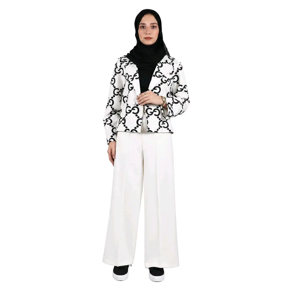 کت سفید گوچی دخترانه کد ۳۷۷۳