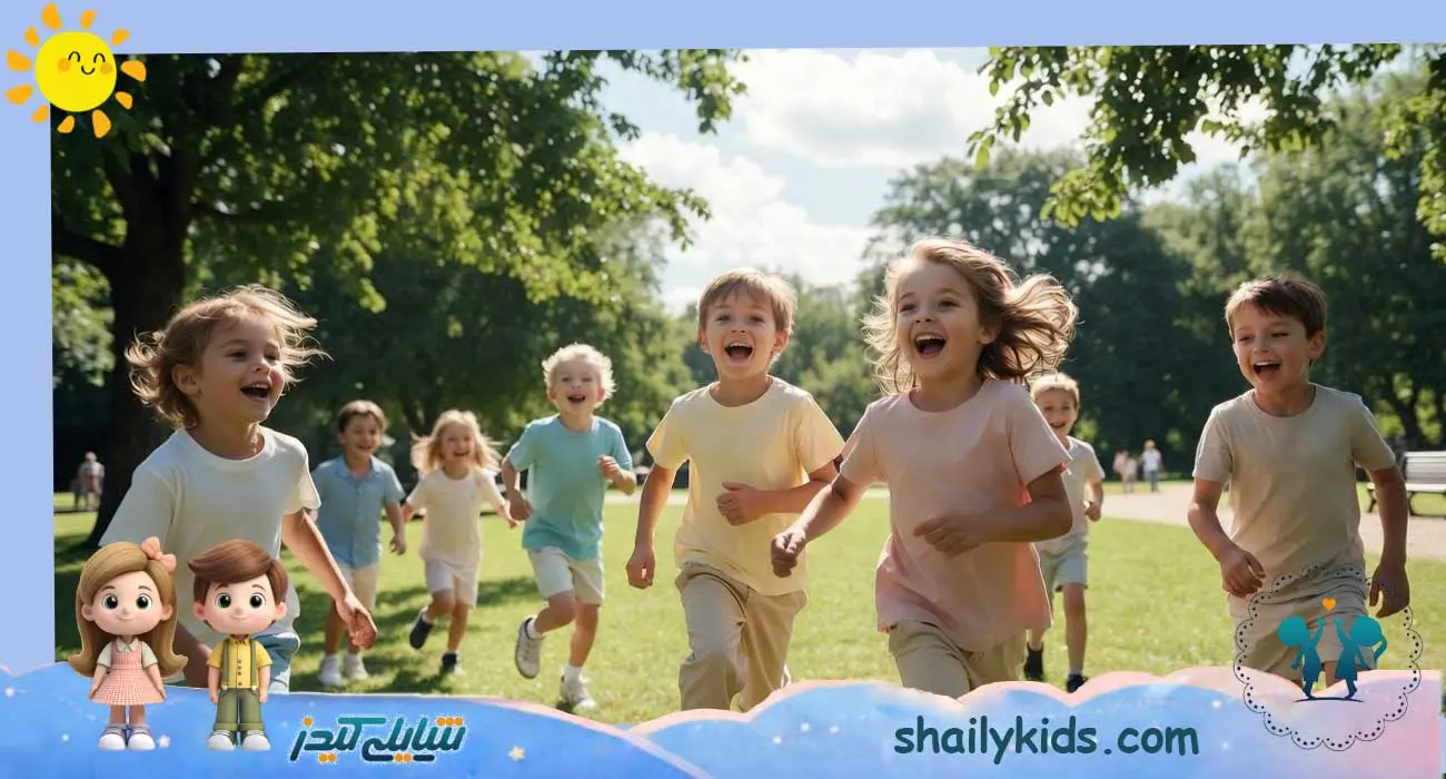 ست کردن رنگ لباس کودک برای فصل تابستان