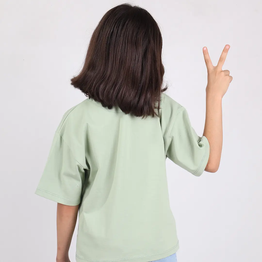 تیشرت دخترانه نخی خرگوشی کد 381