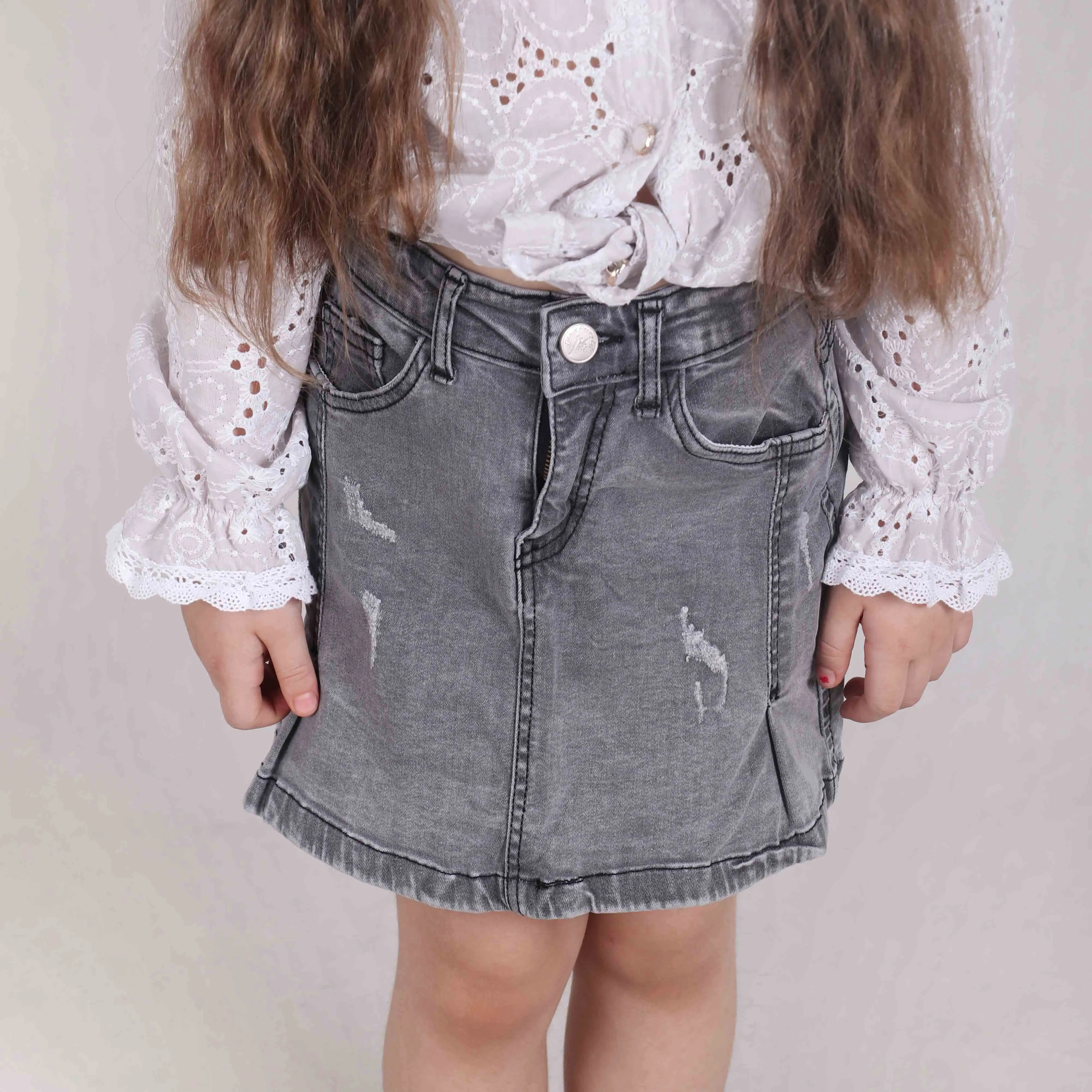 دامن جین نقلی کد۳۳۰۲